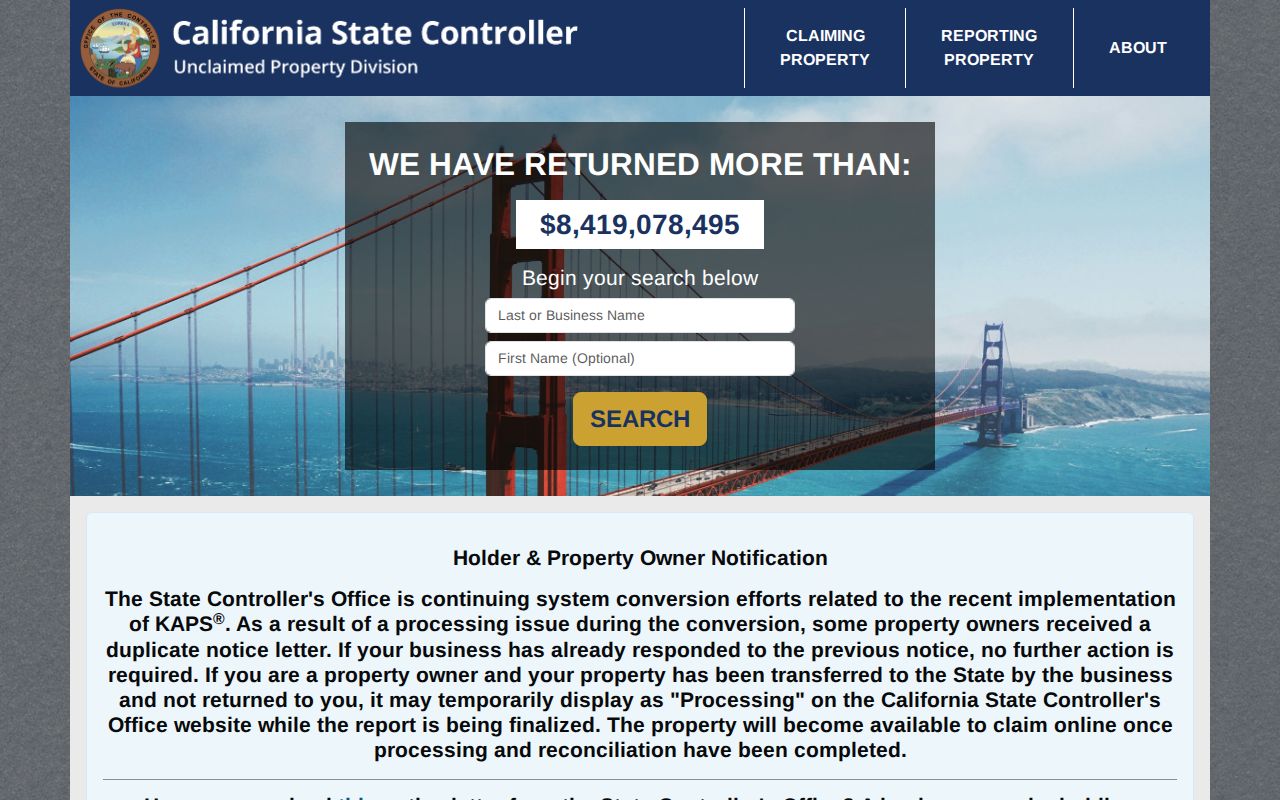 Moreno Valley residents directory California unclaimed property search